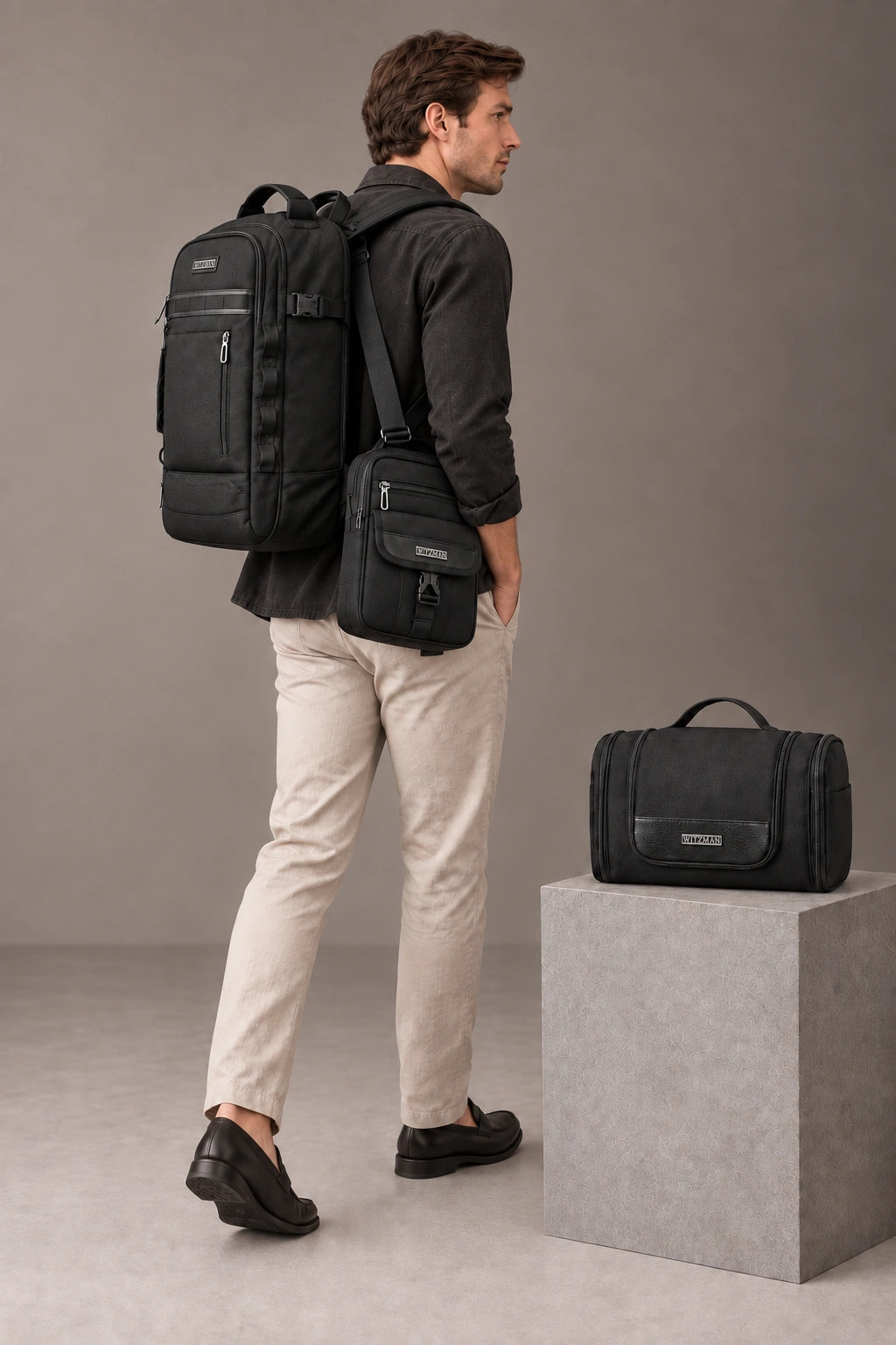 Work-to-Weekend Travel Trio – lifestyle view