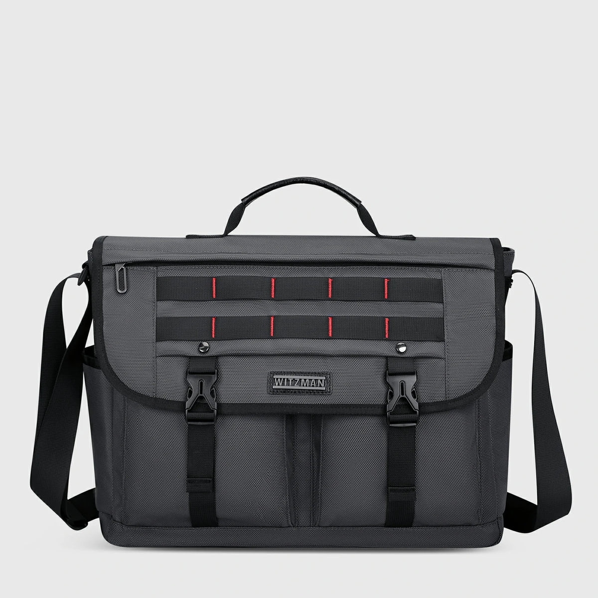 Silvery Grey WITZMAN B701 crossbody bag product view