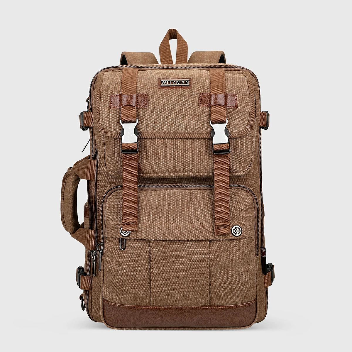 Witzman Canvas 3‑in‑1 Carry on Travel Backpack A6617 3 product view 12