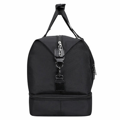 Travel Duffle Bags for Men Weekender Bags With Toiletry Bag Sets black