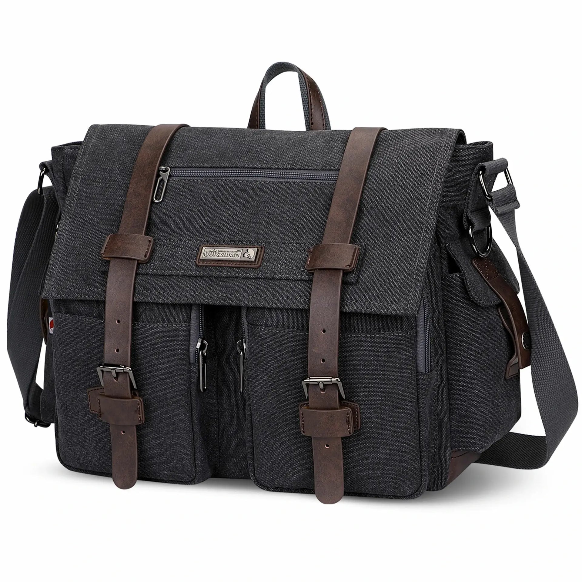 Vintage Canvas Messenger Bag for Men Postman Bags Crossbody | WITZMAN Vintage Canvas Messenger Bag for Men Postman Bags Crossbody | WITZMAN