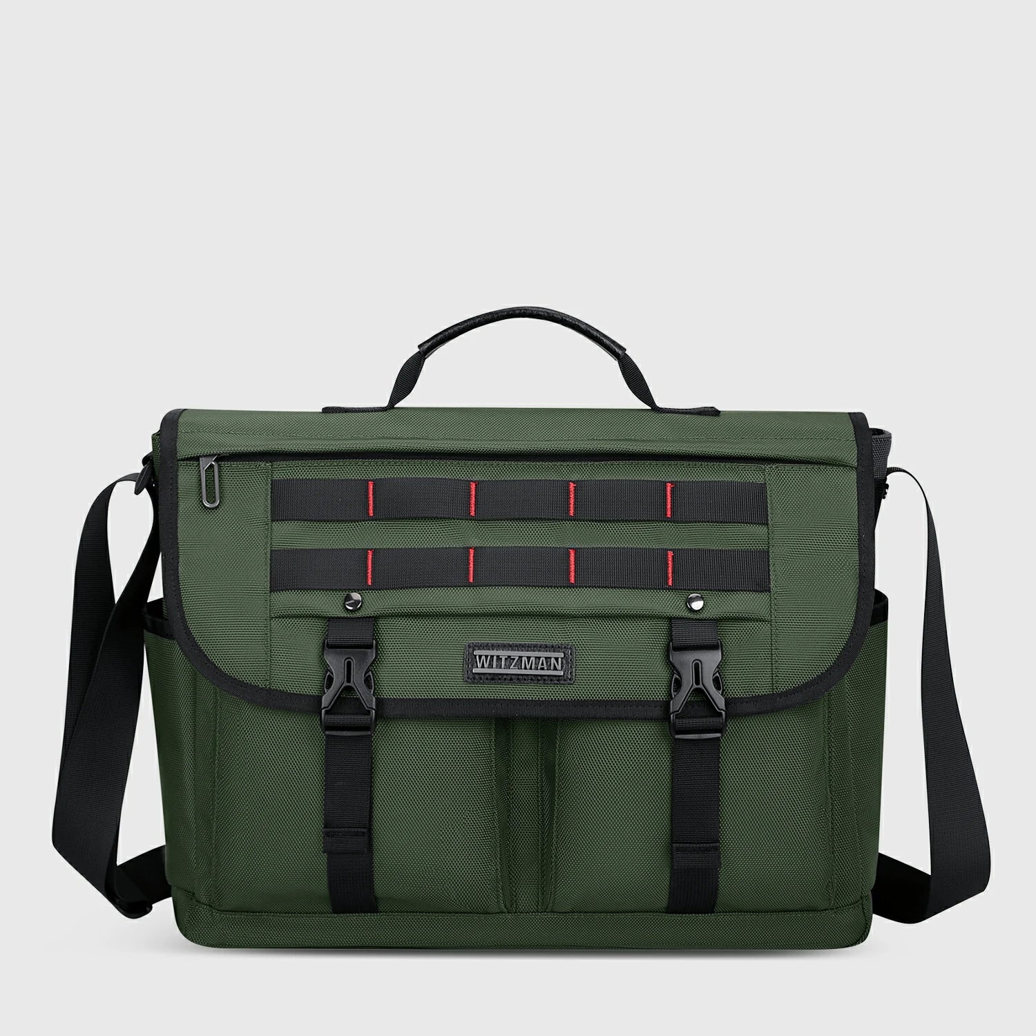 Army Green WITZMAN B701 crossbody bag product view