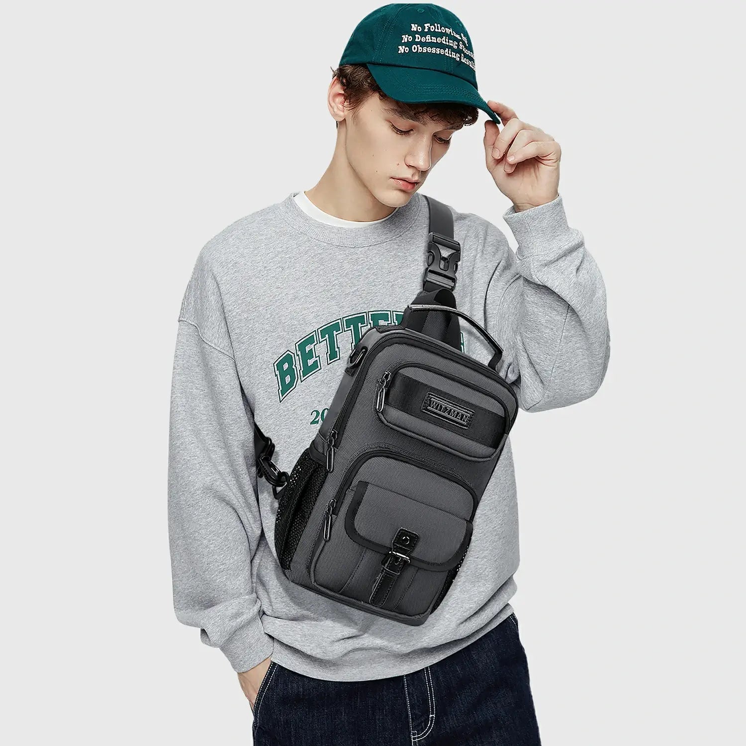 Lightweight Convertible Travel Sling Bag Backpack B698