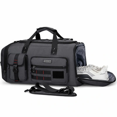witzman b693 nylon duffel bag 
 #color_grey