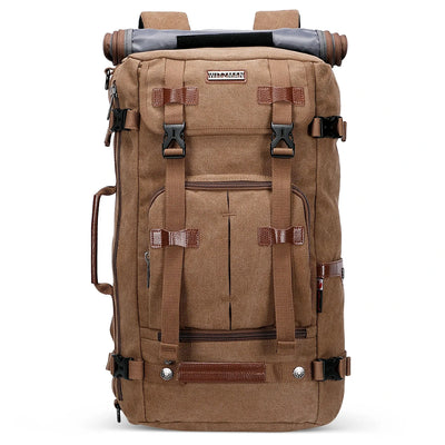 witzman best carry-on backpack for international travel backpacks brand brown bag for men weekender bag #color_brown