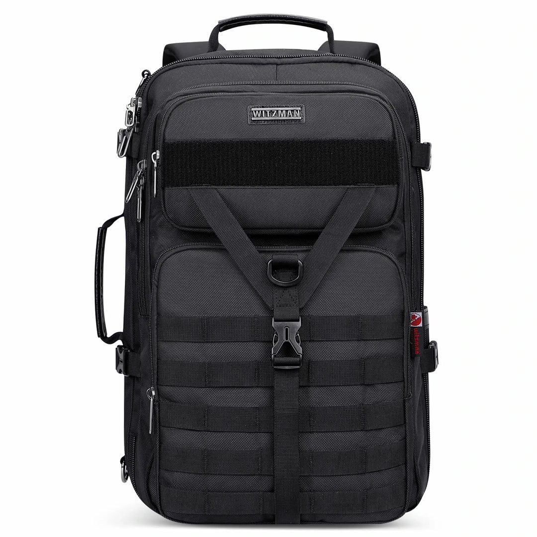 Carry On Travel Backpack for Men 3 in 1 Bag fit 17 Inch Laptop WITZMAN