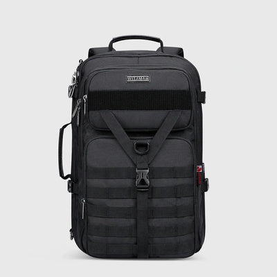 WITZMAN 40L Convertible Nylon Carry On Luggage Backpack for Men Travel