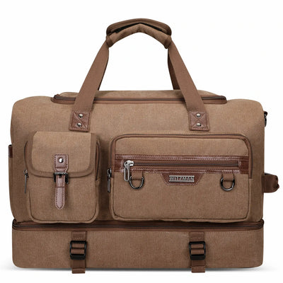 Canvas Weekender Duffel Bags Large-Capacity A8010