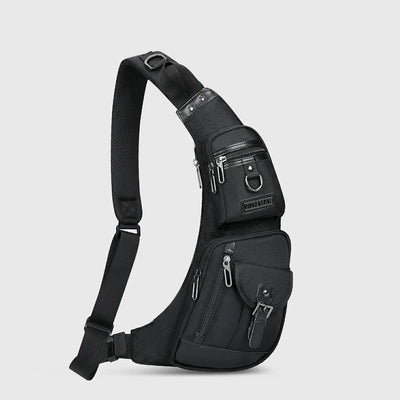 Men Crossbody Sling Bag Travel Slim Chest Bag One Strap Lightweight Casual Daypack