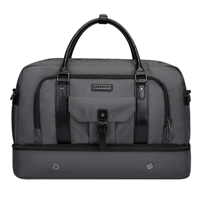 High-end fashion travel nylon duffle bag set 