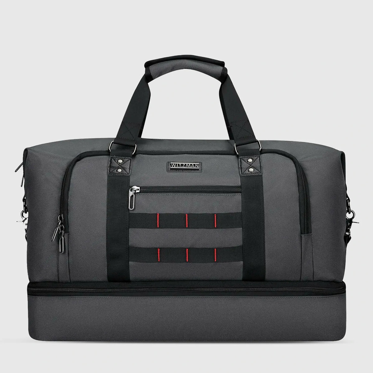 Silvery Grey WITZMAN B696 toiletry bag product view