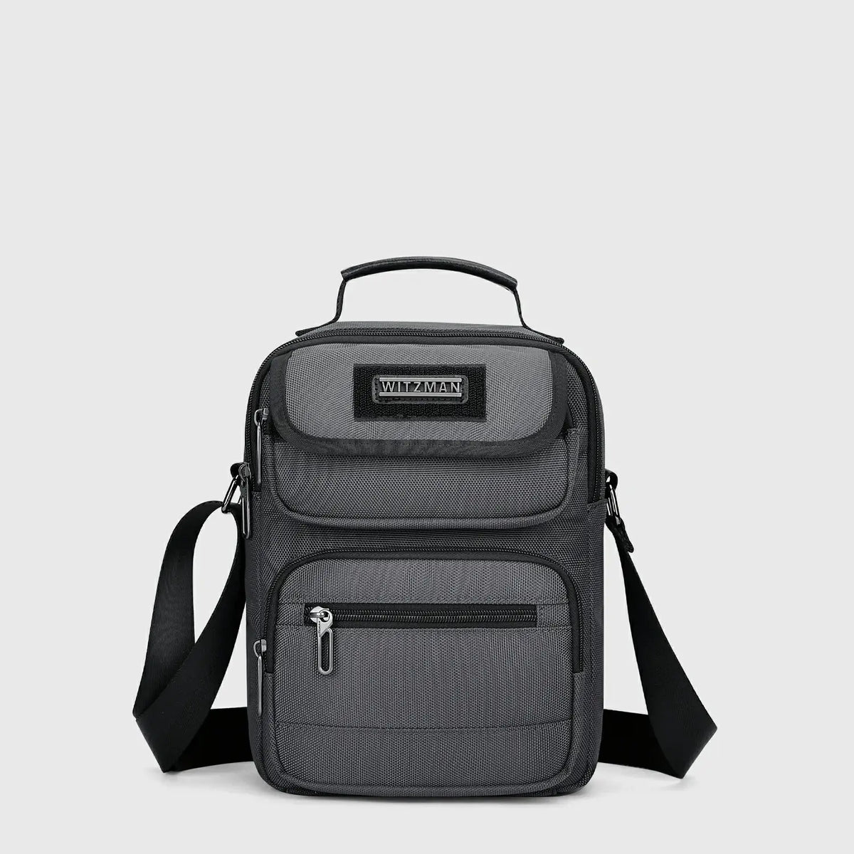 WITZMAN B710 Nylon Crossbody Sling Bag for Men, Small Travel Bag