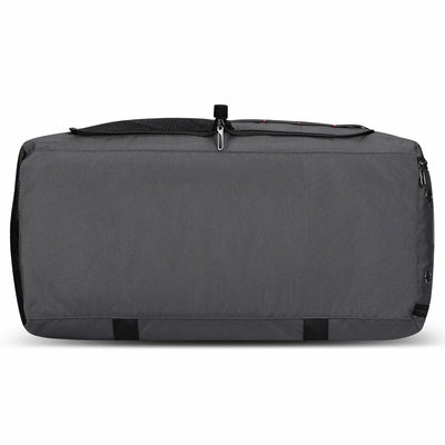 Foldable Duffel Bag for Travel 65L Lightweight Packable slivery grey nylon bag