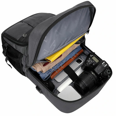 laptop travel backpack business carry on pack #color_grey