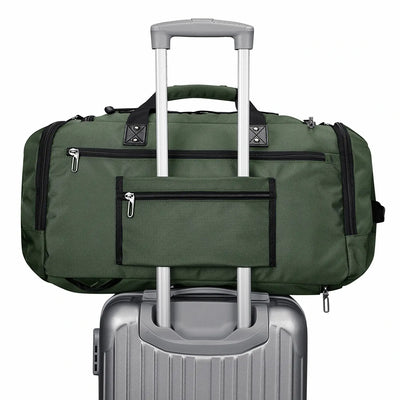 witzman b693 nylon duffel bag 
 color_green
