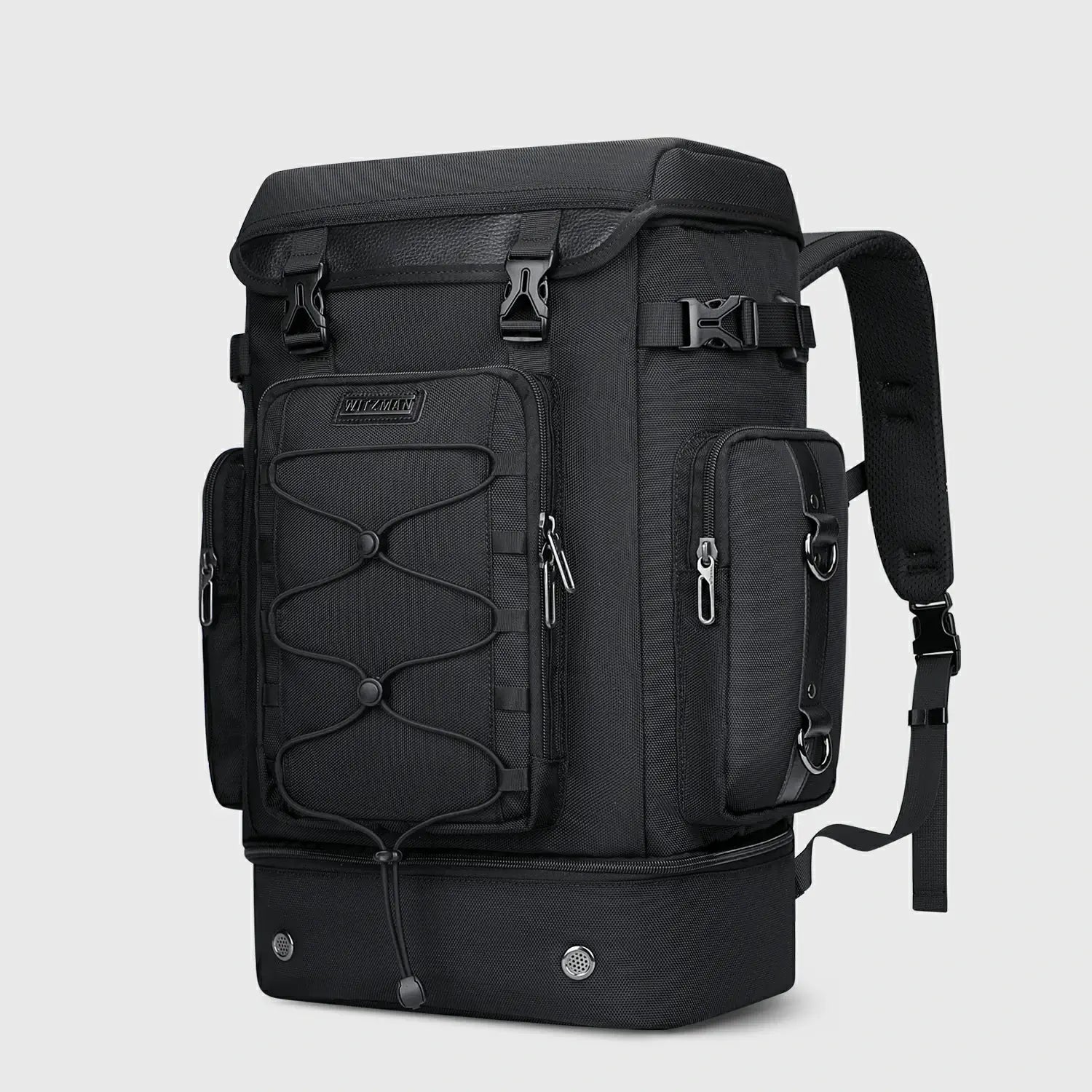 Witzman Men Travel Backpack With Shoe Compartment B691