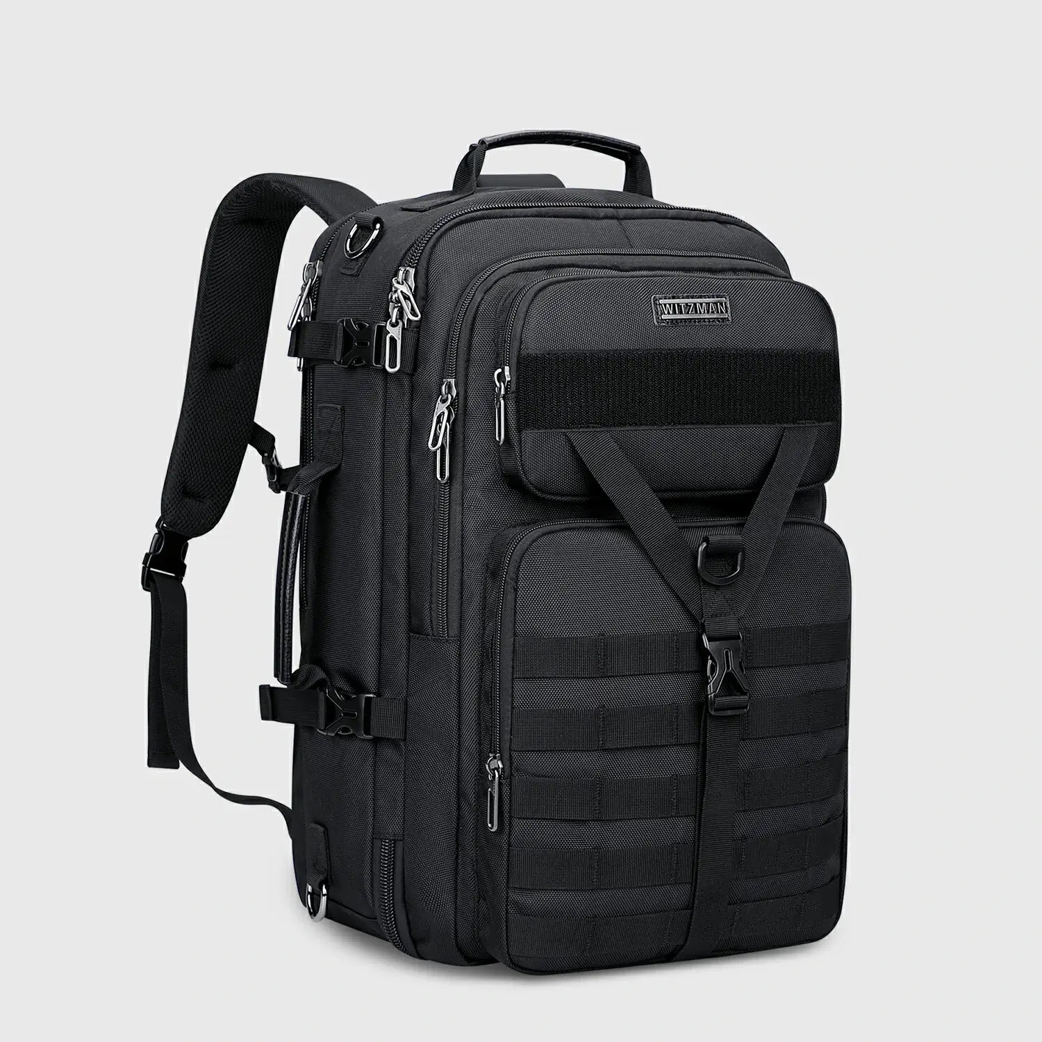 WITZMAN B688 40L nylon travel backpack product view 2