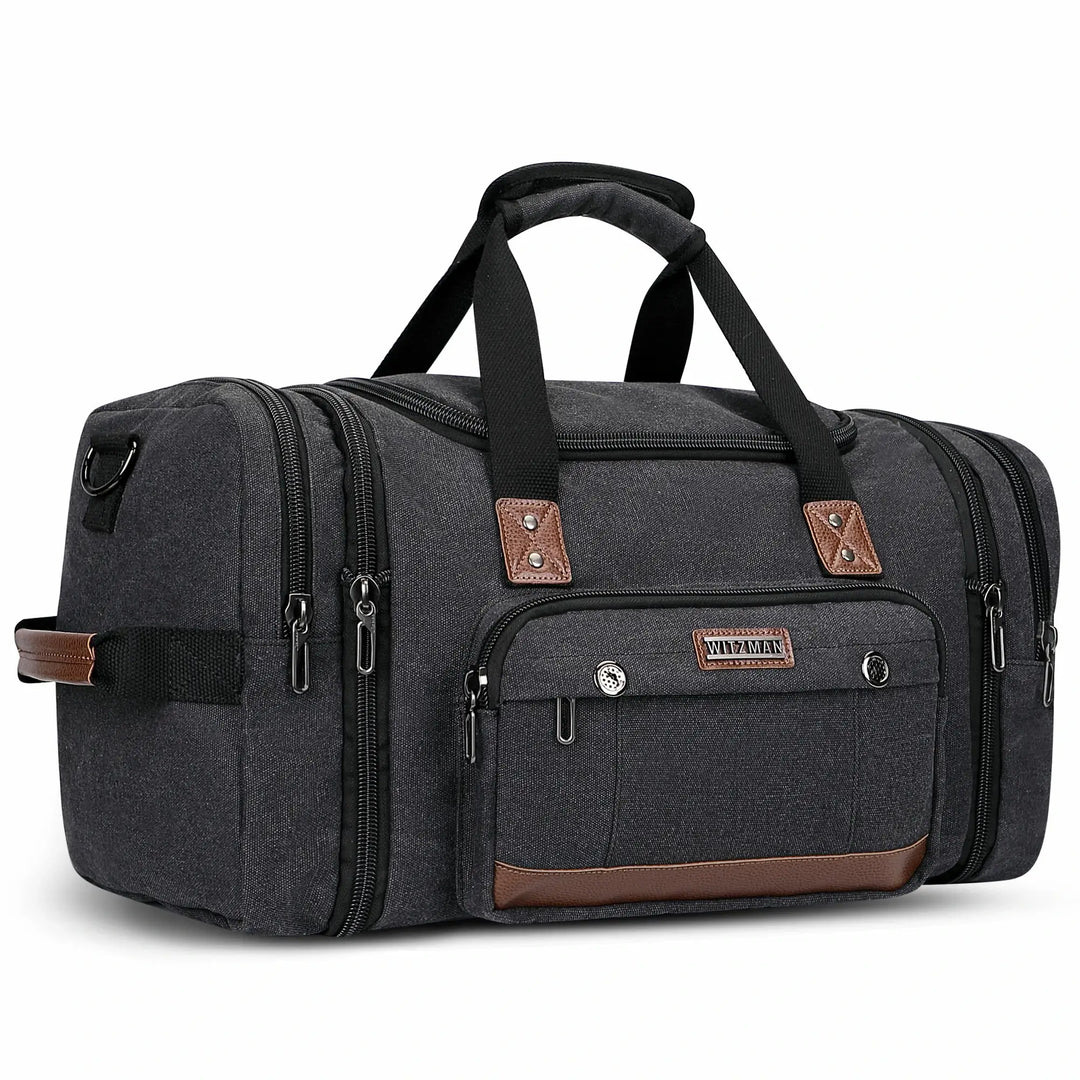 Mens Duffle Bags for Traveling Canvas Weekender Travel Bag WITZMAN