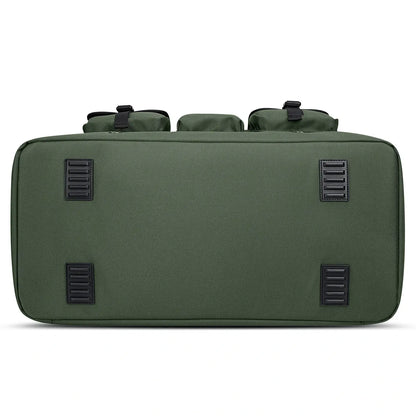 Double-Layer Duffel Bag Modern Split-Level Design with Bottom Shoe Compartment B723