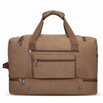 Canvas Weekender Duffel Bags Large-Capacity A8010