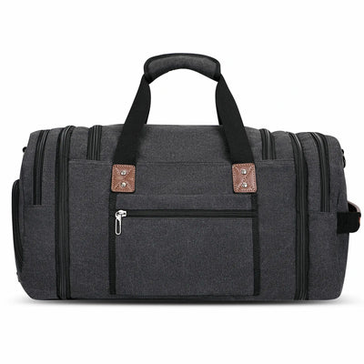 Mens Casual Large Canvas Travel Duffle Bags A8007