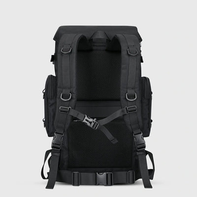 WITZMAN Men Carry On Travel Backpack with Laptop & Shoe Compartment Black
