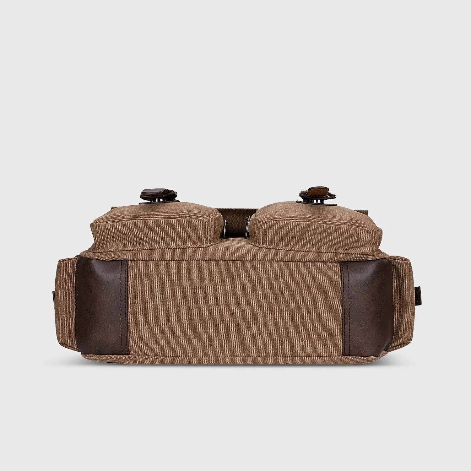 Postman Bag for Men Vintage Canvas Messenger Bag, adjustable shoulder strap detail
