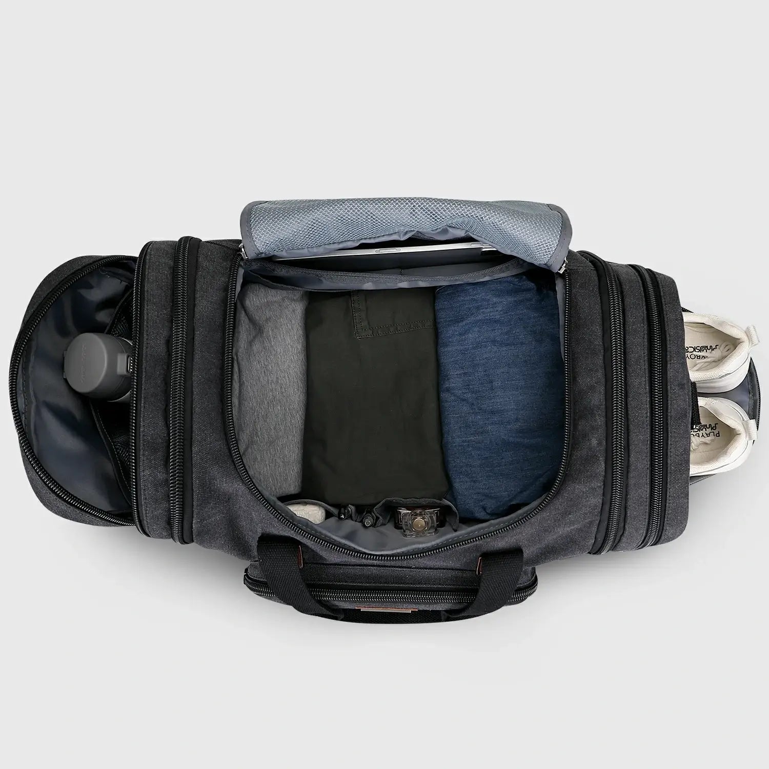 Mens Duffle Bags for Traveling Canvas Weekender Travel Bag