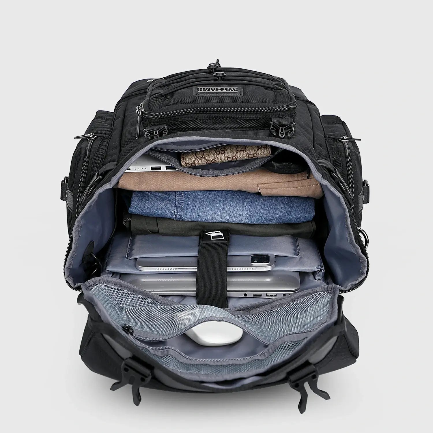 WITZMAN B691 nylon duffel bag product view 5