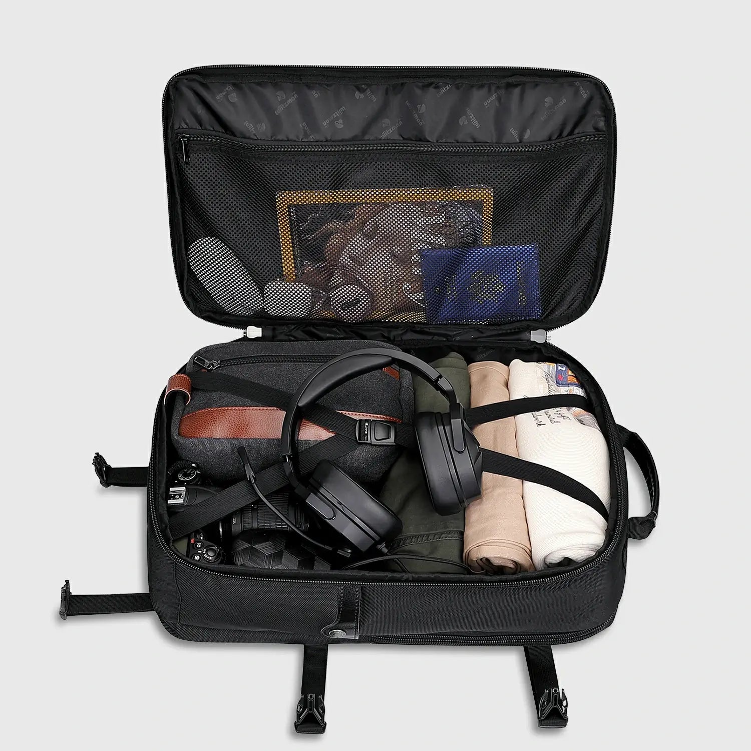 WITZMAN B688 40L nylon travel backpack product view 6