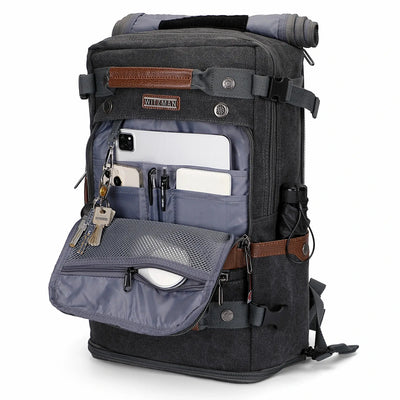 Bagage Cabine Vintage - Sac à Dos Voyage Convertible 47cm A2020-2