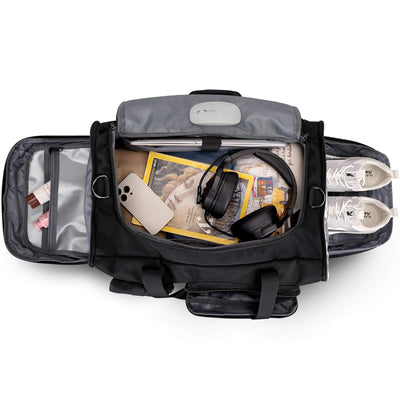 Borse da viaggio grandi con scomparto per scarpe borsa a tracolla