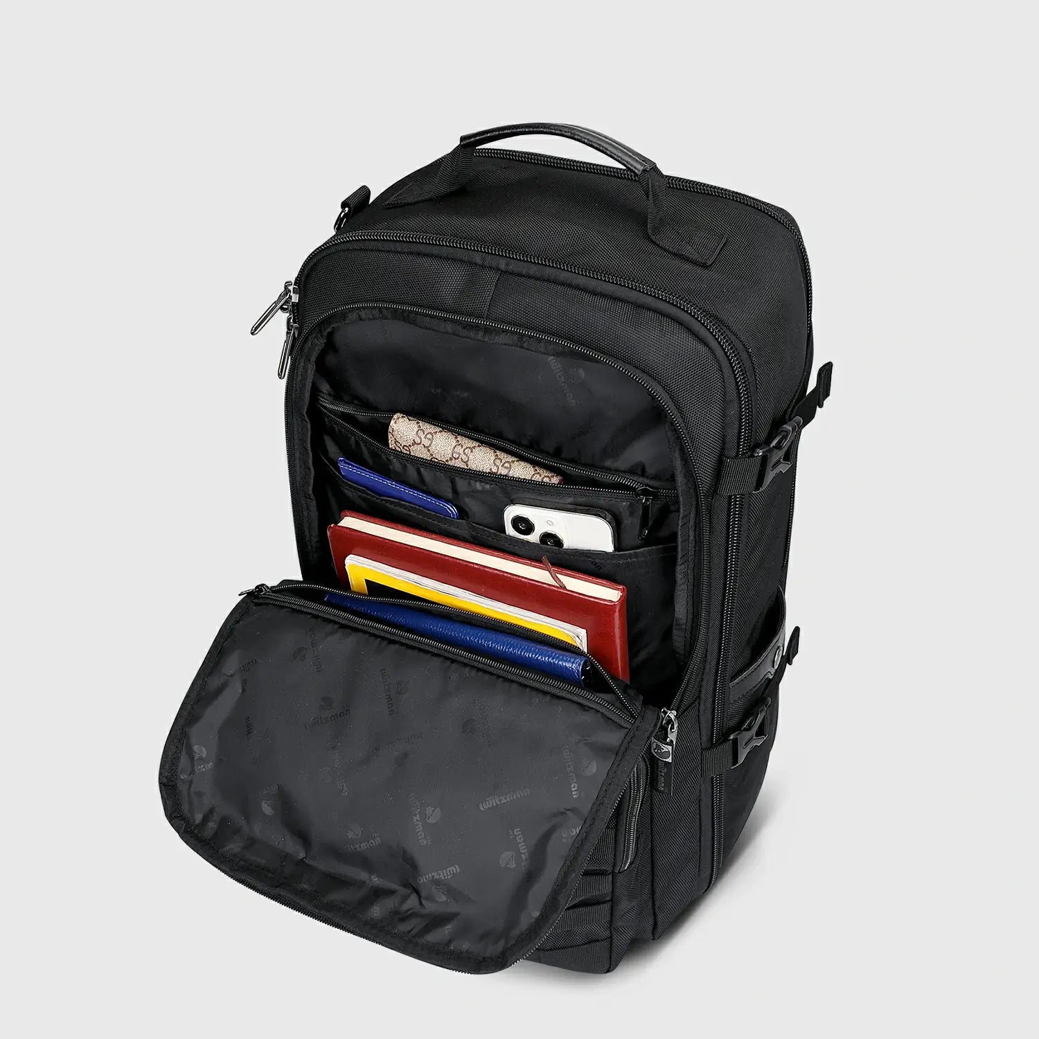 Witzman Men Large Luggage Nylon Backpack For Travel B688 product view 9