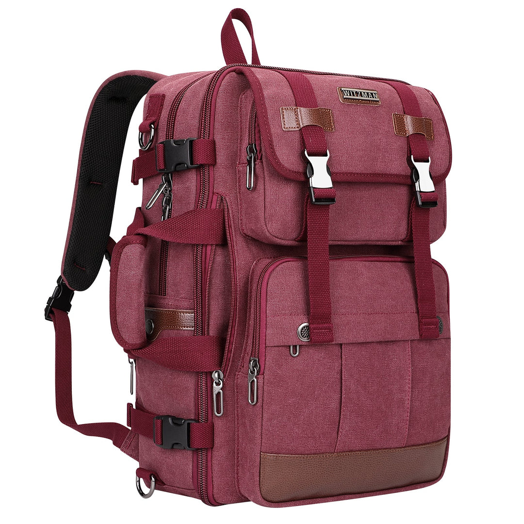Vintage Canvas Travel Backpacks - Men Casual Laptop Backpack | WITZMAN