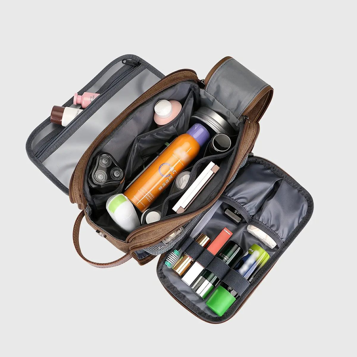 WITZMAN A8002 canvas toiletry bag product view 14