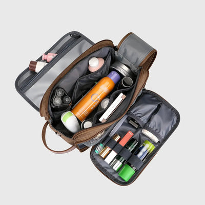 WITZMAN A8002 canvas toiletry bag product view 14