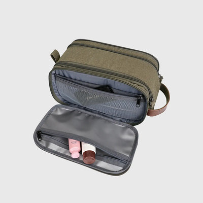 WITZMAN A8002 canvas toiletry bag product view 11
