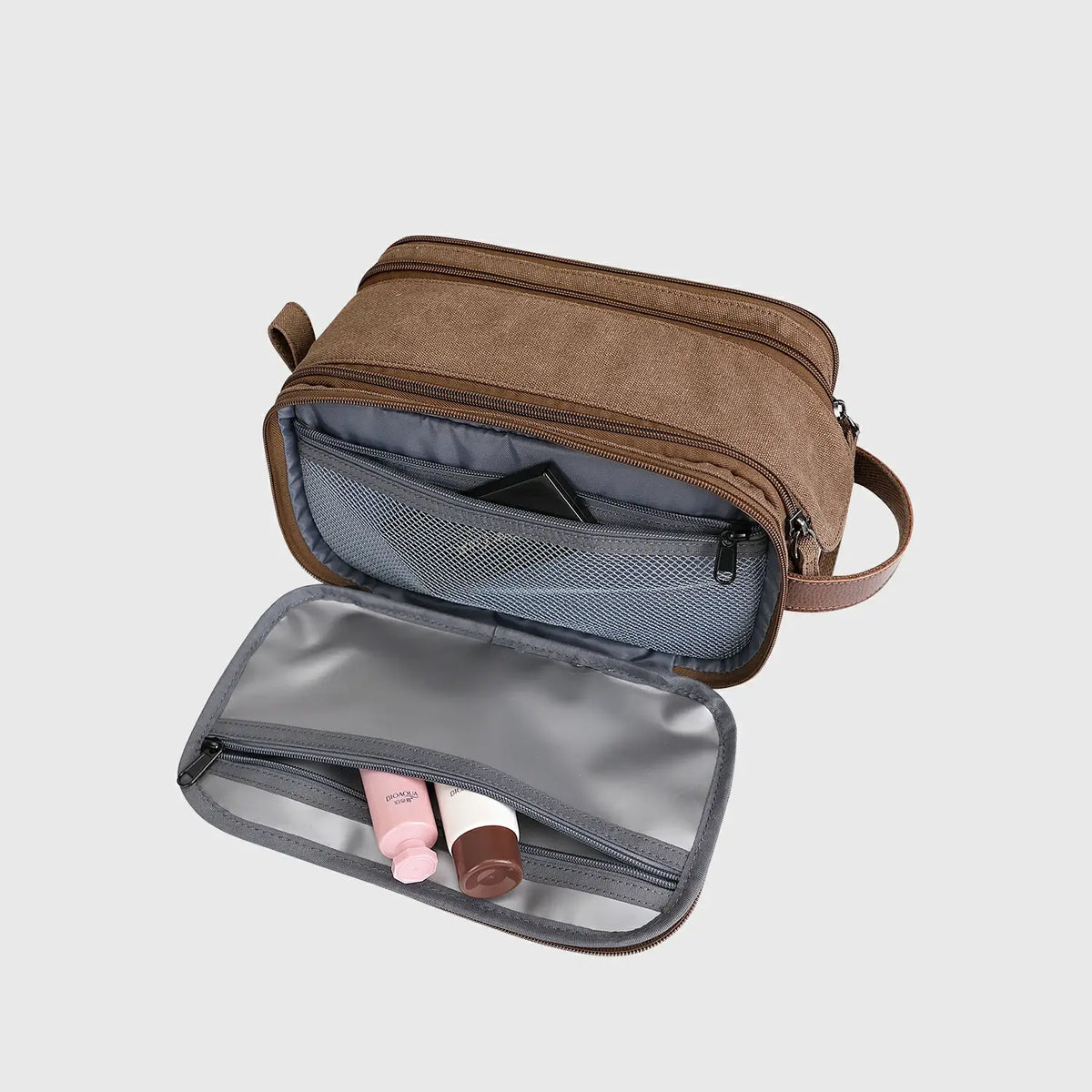 WITZMAN A8002 canvas toiletry bag product view 18