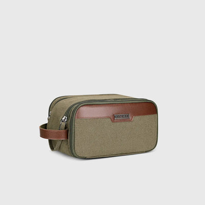 WITZMAN A8002 canvas toiletry bag product view 16