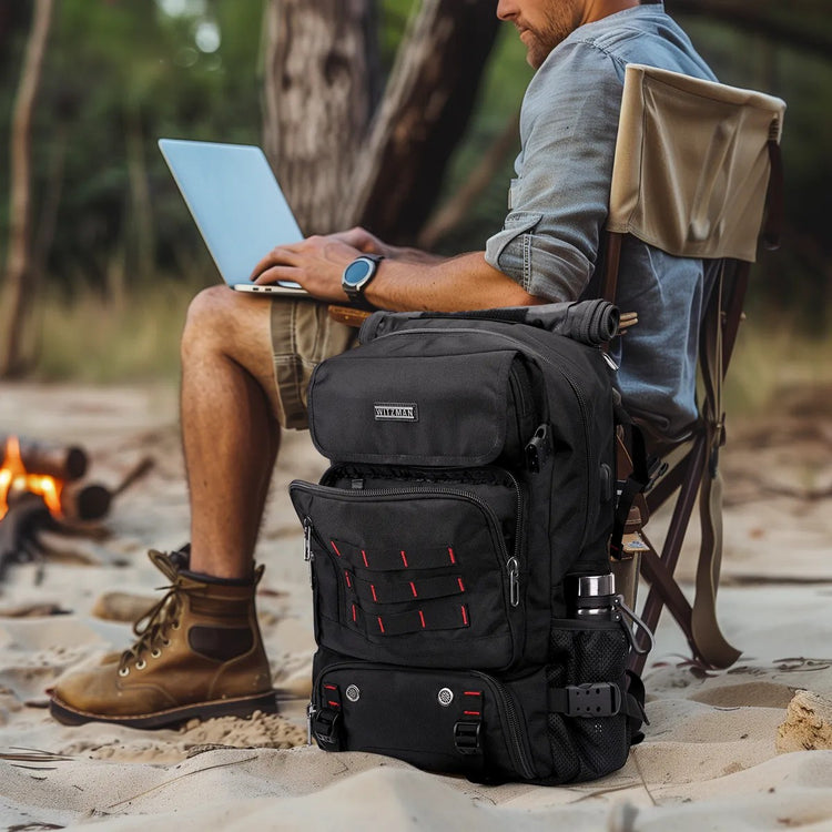 Backpack No Filter Convertible Carry On Travel Backpacks For Men | WITZMAN
