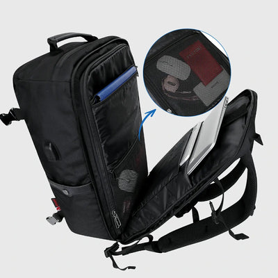 WITZMAN B686 nylon travel backpack product view 5