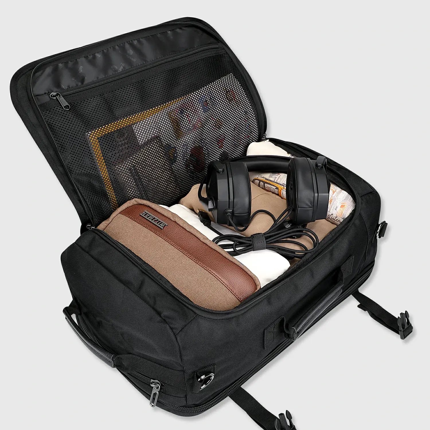 WITZMAN B686 nylon travel backpack product view 4