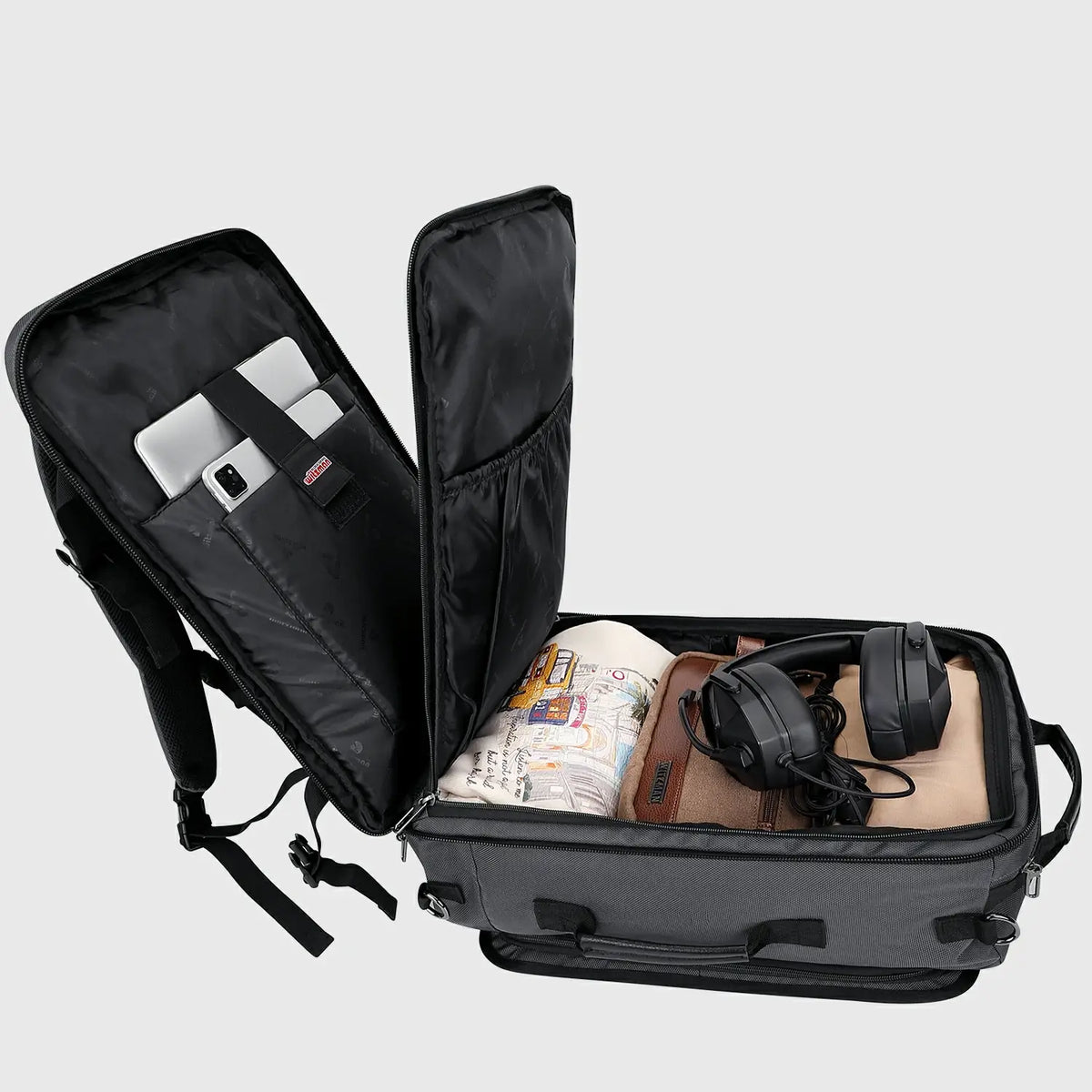 WITZMAN B686 nylon travel backpack product view 17