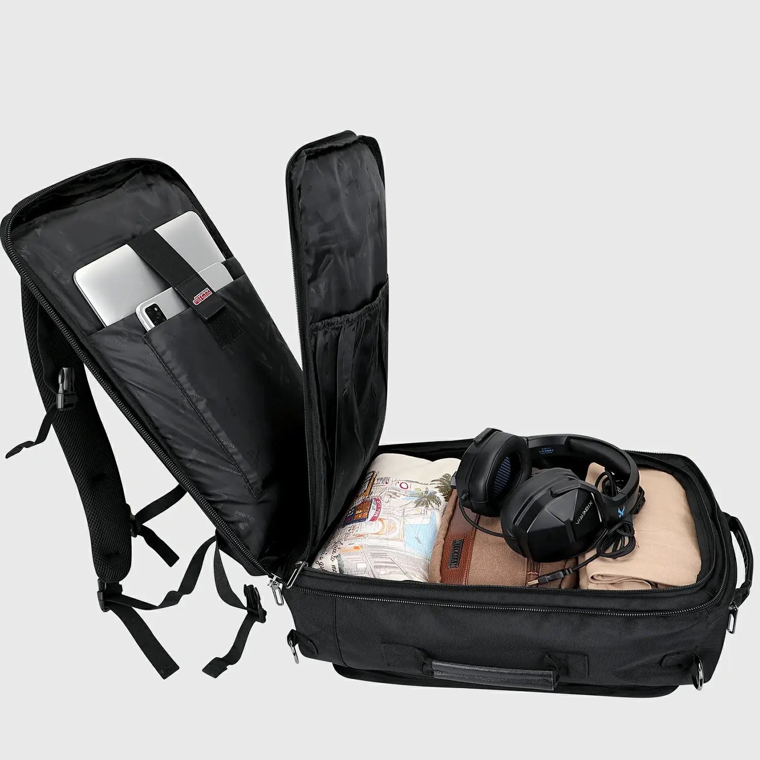 WITZMAN B686 nylon travel backpack product view 6