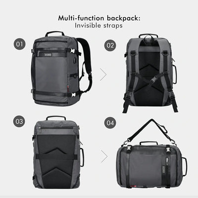 WITZMAN B686 nylon travel backpack product view 20