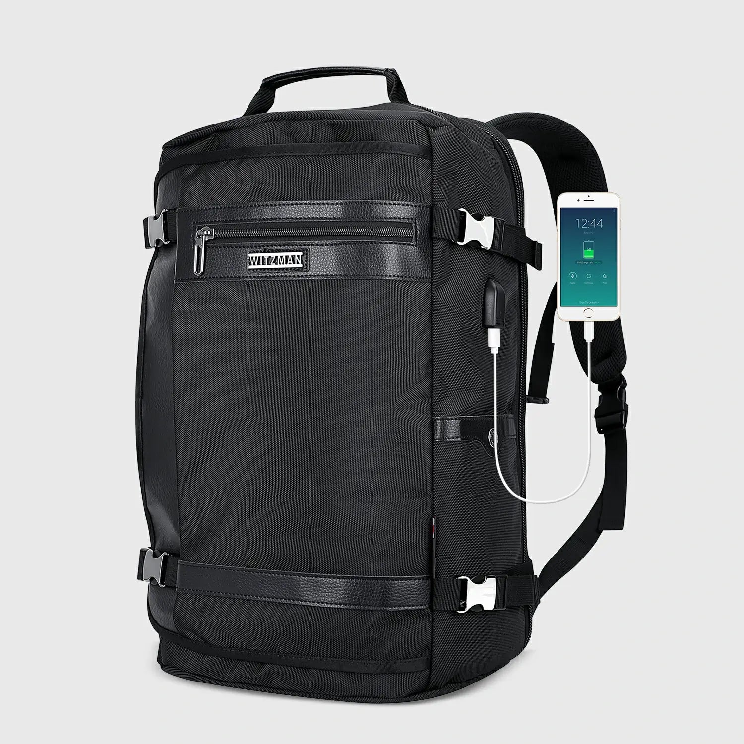 WITZMAN B686 nylon travel backpack product view 3