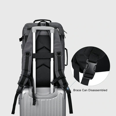 WITZMAN B686 nylon travel backpack product view 21