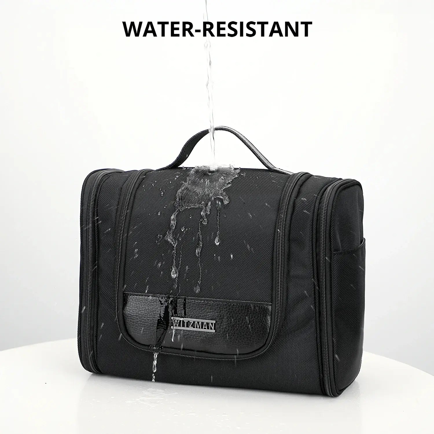 Large Hanging Multi-Toiletry Bag for Men water-Resistant Wash Bag – WITZMAN
