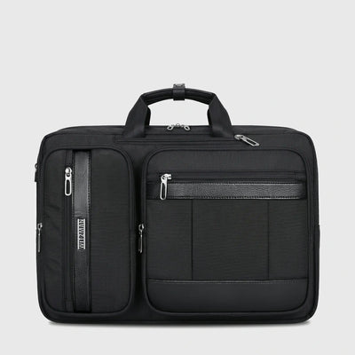 WITZMAN B752 3-in-1 briefcase backpack for men with 33.5L organized laptop storage