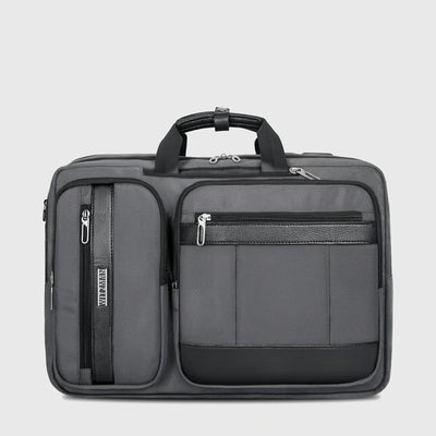 WITZMAN B752 3-in-1 briefcase backpack for men with 33L organized laptop storage